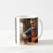 大工/木工師 コーヒーマグカップ (正面右)