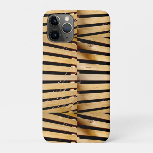 大工：木製のフェンスの柱 Case-Mate iPhoneケース (裏)