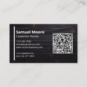 大工QRコード 名刺 (正面)