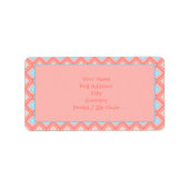 大差出人住所ラベル ラベル (正面)