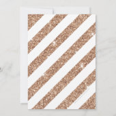 大年齢数招待状グラム18バラ金ゴールドグリッター 招待状 (裏面)