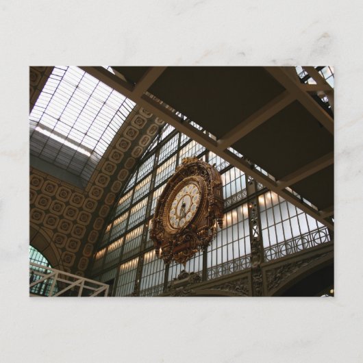 大広間の時計 案内ポストカード (正面)