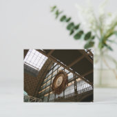 大広間の時計 案内ポストカード (スタンド正面)