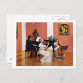 大広間の音楽ロシアの ポストカード (正面/裏面)