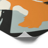 大弓、大髪、大ファッション ポスター (角)