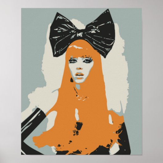 大弓、大髪、大ファッション ポスター (正面)