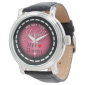 大当たりだ！ |ピンク 腕時計 (アングル)