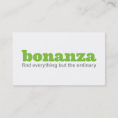 大当たりの白い名刺 名刺 (裏面)