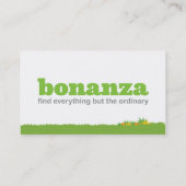 大当たりの草の底名刺 名刺 (裏面)