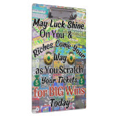 大当たり宝くじ引っかき クリップボード (右)