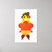 大怒女 キャンバスプリント (正面)