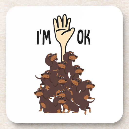 大急ドッグおもしろいの飼い主 コースター (正面)