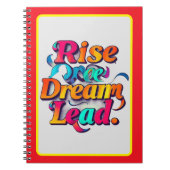 大成に昇る ノートブック (正面)