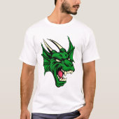 大成の頭tシャツの芸術 tシャツ (正面)