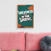 大成は前途に就いた キャンバスプリント (インサイチュ (リビング))