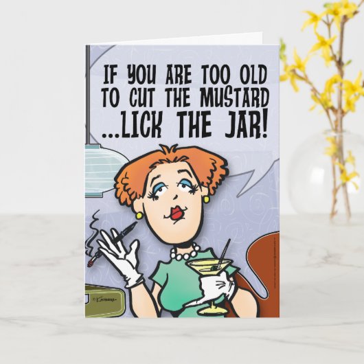 大成功を収める カード (黄色い花)