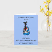 大成運動奨学金 カード (黄色い花)