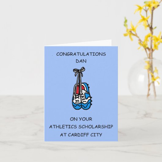 大成運動奨学金 カード (黄色い花)