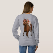 大戦クラシック提督をめぐる競馬大会 スウェットシャツ (裏面フル)