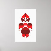 大戦士 キャンバスプリント (正面)