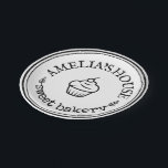 大手パーソナライズされた製ロゴカスタム ペーパープレート<br><div class="desc">この大規模な手作りロゴパーソナライズされた紙プレートを、おカスタム客様の会社のロゴで簡単にカスタマイズできます。独自のロゴ、画像、文字を追加クラフティング、パーティー、あらゆる小規模企業、スクラップブック作り、装飾、文房具に最適。</div>