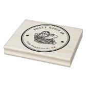 大手引き製パン籠ベーカリー事業 ラバースタンプ (スタンプ)