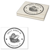 大手引き製パン籠ベーカリー事業 ラバースタンプ (押印)