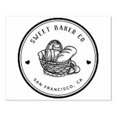 大手引き製パン籠ベーカリー事業 ラバースタンプ (インプリント)