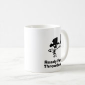 大打撃を受ける準備ができている海賊 コーヒーマグカップ (正面右)
