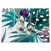 大抱き枕 – 熱帯蘭 ラージペーパーバッグ (正面)