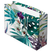 大抱き枕 – 熱帯蘭 ラージペーパーバッグ (裏面アングル)