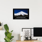 大抵達成過ぎは努力の価値がない(S) ポスター (ホームオフィス)