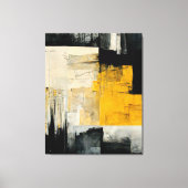 大抽象芸術絵画の「永遠のドーサ」。キャンバス キャンバスプリント (正面)