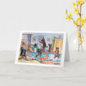 大掃除 カード (黄色い花)