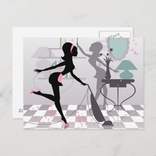 大掃除 ポストカード (正面/裏面)