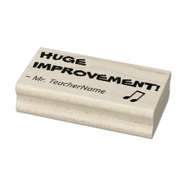 「大改修！」+先生名押しゴム ラバースタンプ