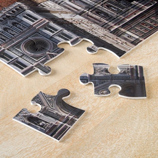 大教会堂およびBaptistryのフィレンツェのジグソーパズル ジグソーパズル (側面)