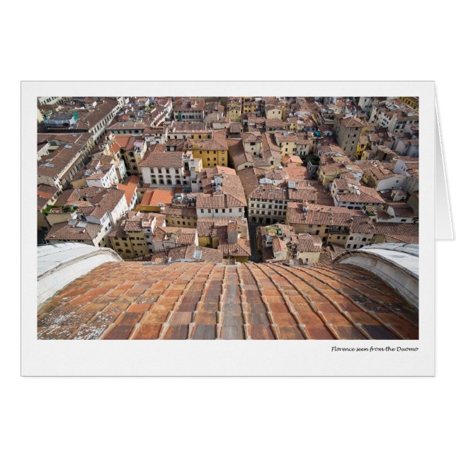 大教会堂から見られるフィレンツェ (正面横)