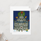 大教会堂Catherdral -ミラノ、イタリア カード (正面/裏面インサイチュ)