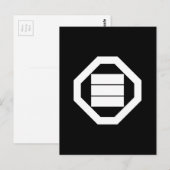 大敷の3つ目の四角キャラクター ポストカード (正面/裏面)