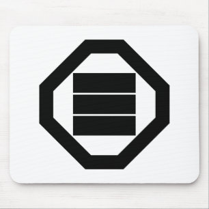 大敷の3つ目の四角キャラクター マウスパッド