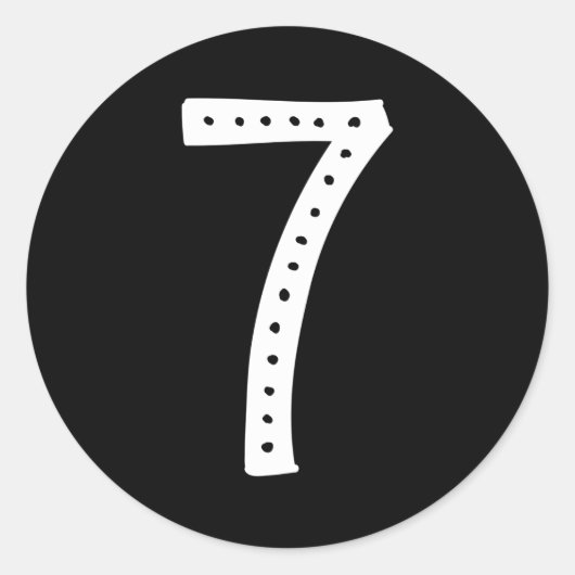 大文字41 パーソナライズされた B日アルファベット ラウンドシール (正面)