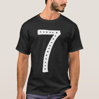 大文字41 パーソナライズされた B日アルファベット Tシャツ
