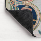 大文字「B」Beatus vir - Blessedです マウスパッド (コーナー)