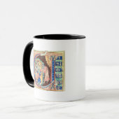 大文字「V」Visio Abdie マグカップ (正面左)