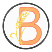 大文字Bフローラモノグラム アイスホッケーパック (正面)