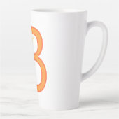 大文字Bフローラモノグラム カフェラテマグ (右)