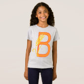 大文字Bフローラモノグラム Tシャツ (正面フル)