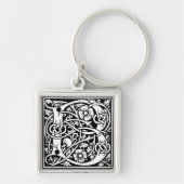 大文字B Keychain キーホルダー (正面)