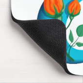 大文字Eフローラモノグラム マウスパッド (コーナー)